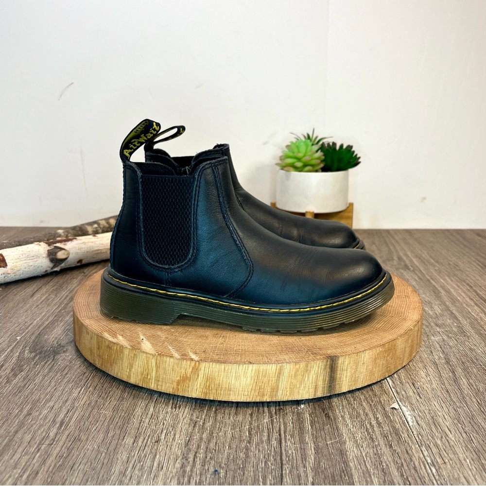 Dr. Martens Black Kids Boots